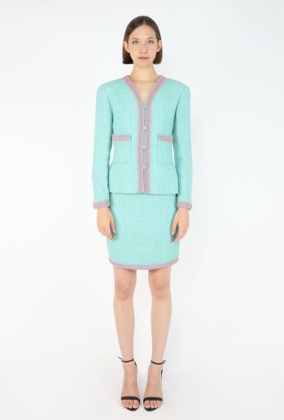 Chanel Braided Trim Tweed Ensemble, S/S 1994 - 1