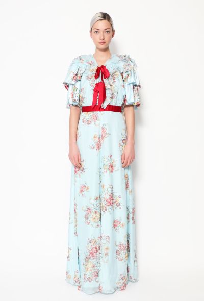 Rodarte F/W 2022 Floral Ruffled Jumpsuit - 1