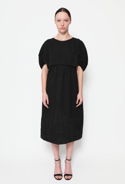 Comme des Garçons Tainted Wool Dress - 1
