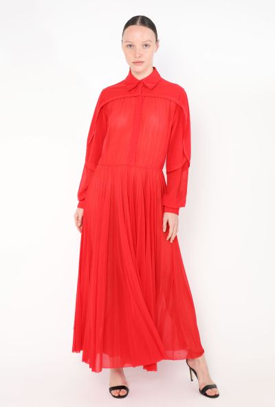 Céline CAMPAIGN S/S 2017 Tulip-Sleeve Dress - 1