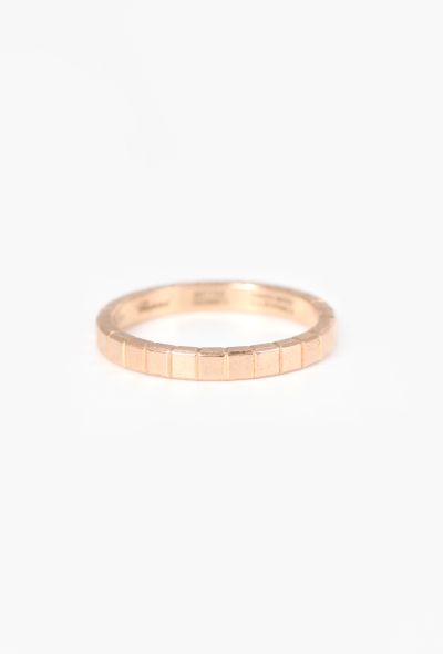 Chopard 18k Rose Gold Ice Cube Ring - 1