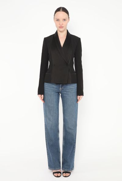 The Row 2012 Shawl Smoking Blazer - 2