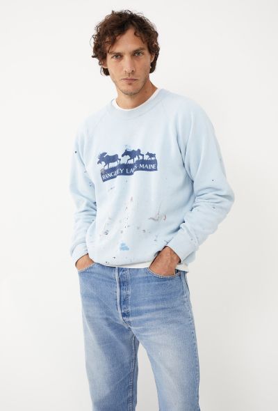 Men's Vintage '80s Painters Crewneck Sweatshirt - 1
