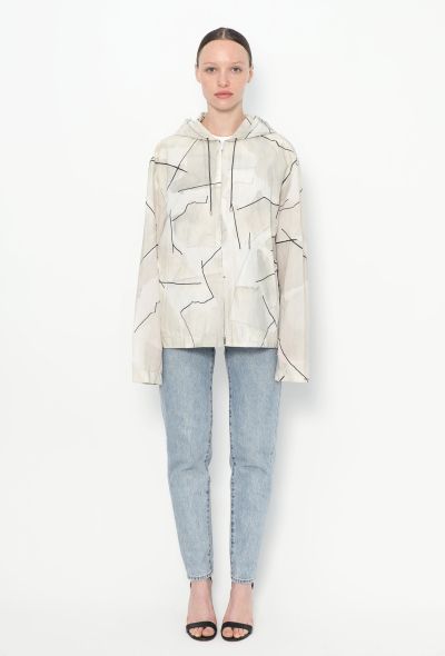 Hermès Vintage Graphic Hooded Rain Jacket - 2