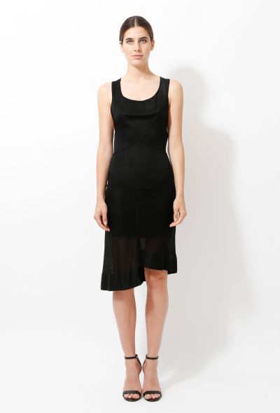 Alaïa 90s Cross Back Asymmetrical Dress - 1