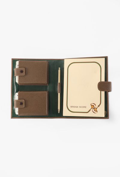 Gucci Vintage Leather Bridge Set - 2