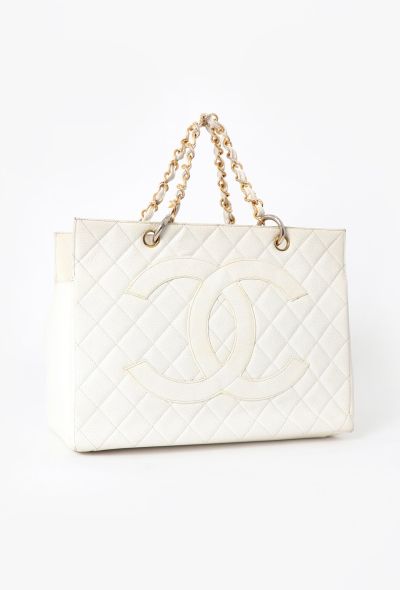 Chanel '90s Caviar Shopping Tote Bag - 2