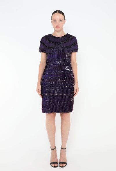 Gucci S/S 2011 Hand-Beaded Fringe Dress - 1