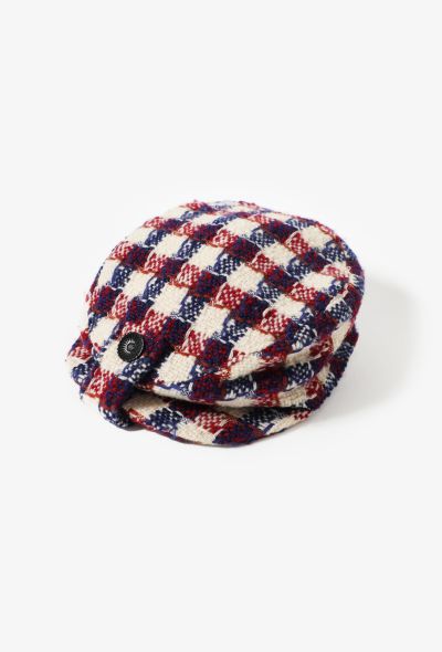 Chanel Early 2000s Tweed Gavroche - 2