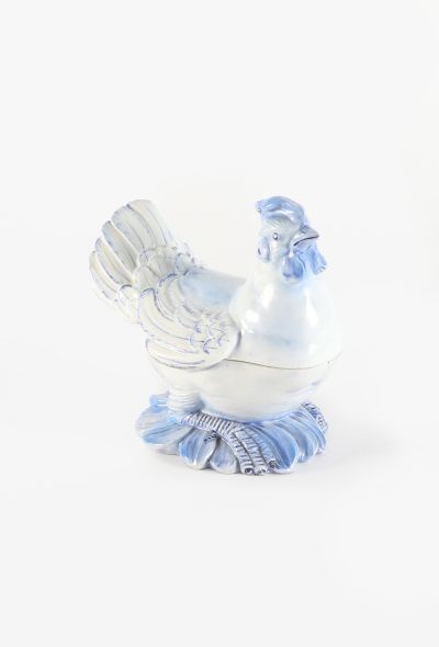 Dior Vintage Porcelain Hen Dish - 1