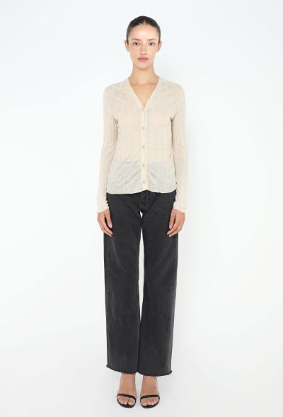 The Row 2023 Dwin Linen Cardigan - 2