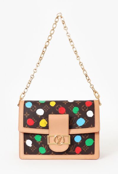 Louis Vuitton 2023 x Yayoi Kusama Dauphine MM Bag - 1