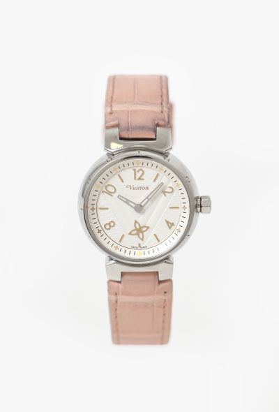 Louis Vuitton Steel Tambour New Wave Watch - 1