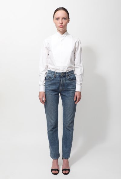 Dior 2008 Textured Bib Shirt - 2