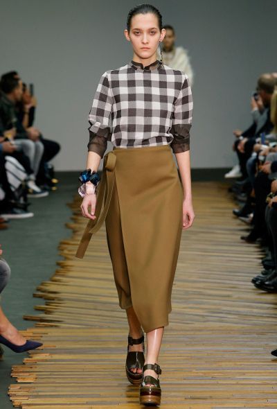Céline F/W 2014 Checkered Shift Dress - 2