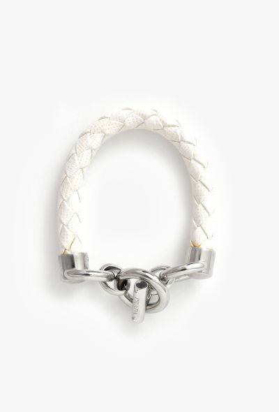 Prada Saffiano Leather Toggle Bracelet - 2