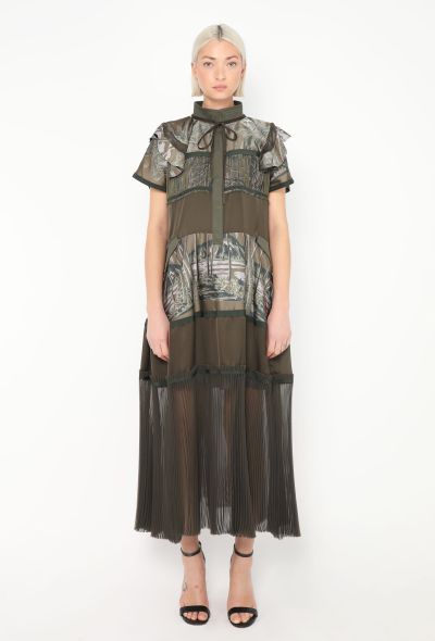 Sacai S/S 2020 x SunSurf Patchwork Dress - 1