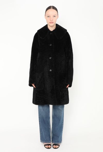 Alaïa 2023 Lambskin Shearling Coat - 1