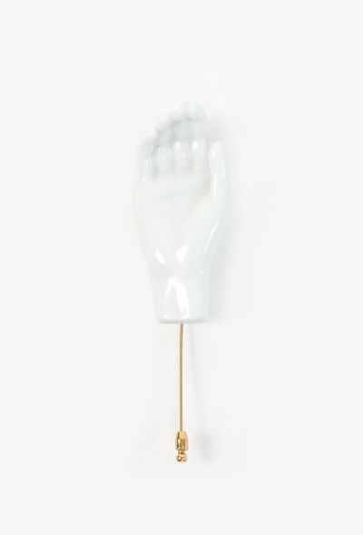 Céline COLLECTOR S/S 2015 Porcelain Hand Brooch - 1