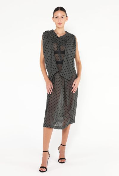 Comme des Garçons 2016 Spotted Deconstructed Dress - 2