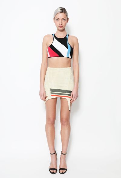 Paco Rabanne S/S 2016 Terrycloth Skirt - 1