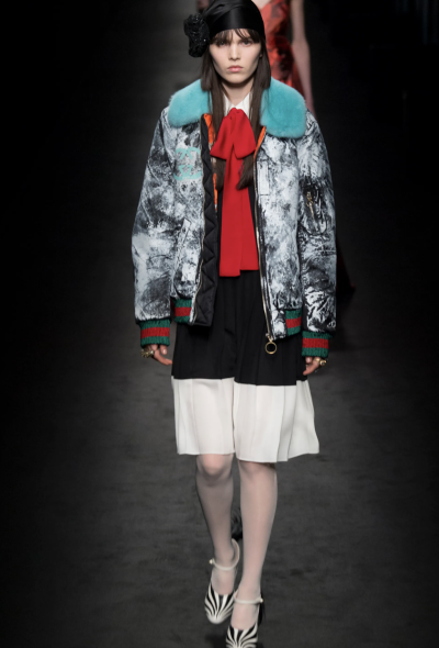 Gucci Pleated Lavallière Dress, F/W 2016 - 2
