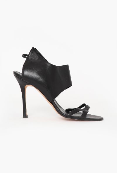 Manolo Blahnik 2010 Cut-Out Leather Heels - 1