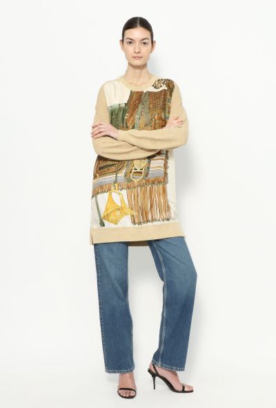 Hermès 2008 'Selle d'Apparat Marocaine' Twillaine Sweater - 1