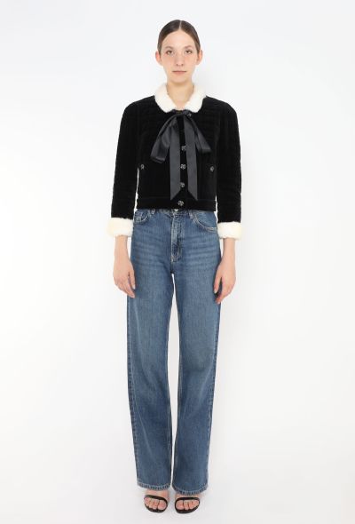 Chanel Pre-Fall 2006 Paris-New York Hermine Fur Gripoix Jacket - 2