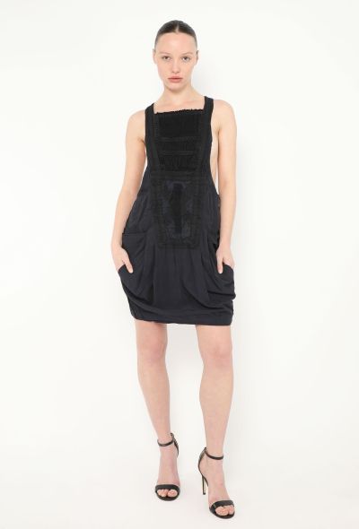 Balenciaga ICONIC S/S 2002 Le Dix Ruched Cargo Dress - 1