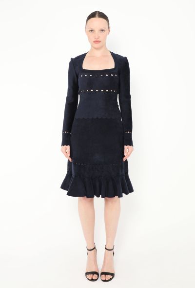 Alaïa Laser-Cut Chenille Ensemble - 2