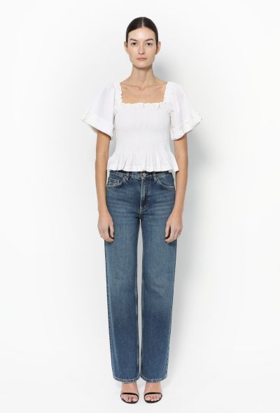 Molly Goddard 2019 Ruched Cotton Top - 2