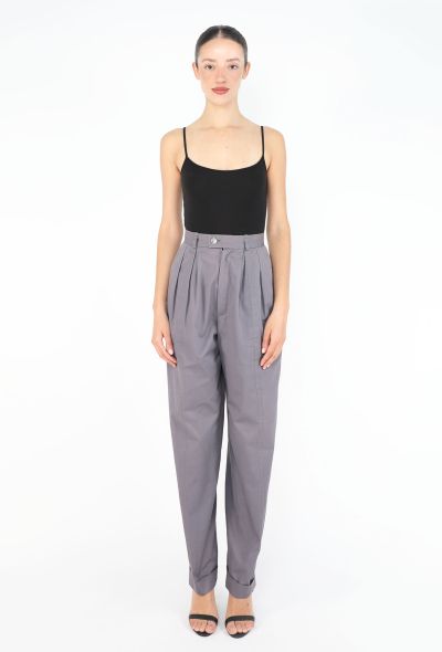 Saint Laurent Vintage High-Waisted Trousers - 2