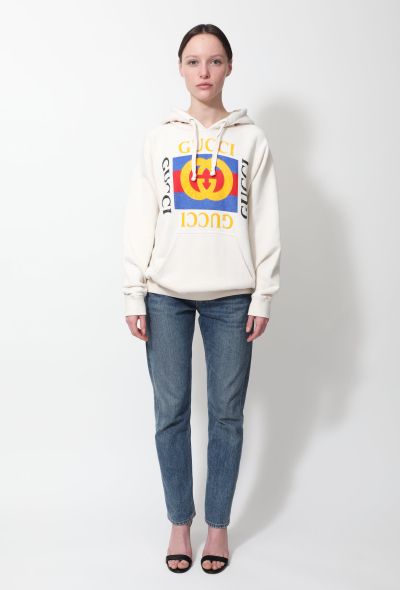 Gucci Embroidered Classic 'GG' Hoodie - 2
