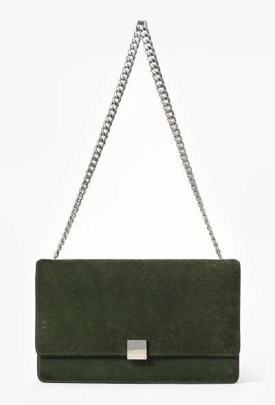 Céline Suede Case Flap Bag - 1
