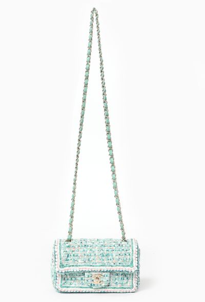 Chanel S/S 2019 Tweed Mini Rectangular Timeless Bag - 1