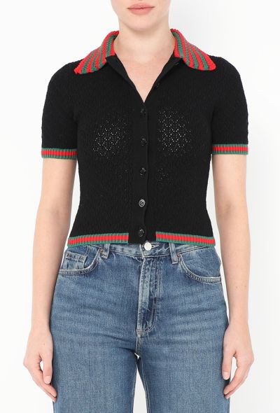 Gucci S/S 2024 Piqué Polo Top - 1