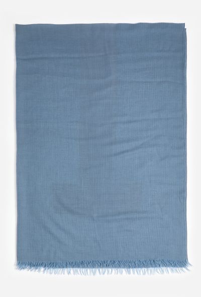 Hermès Herringbone Cashmere Shawl - 2