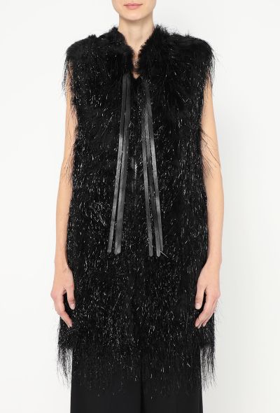 Saint Laurent F/W 2015 Iridescent Fur Vest - 2