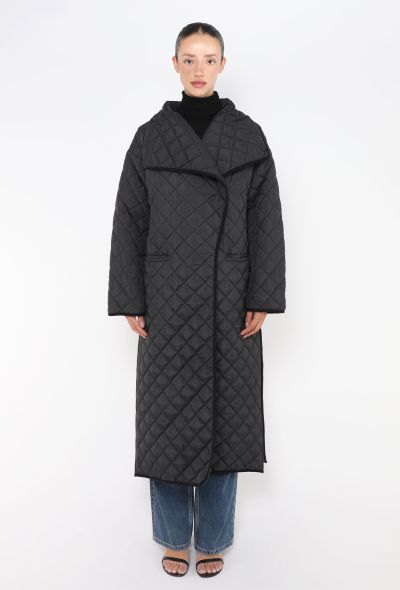 Toteme 2022 Oversized Quilted Coat - 1