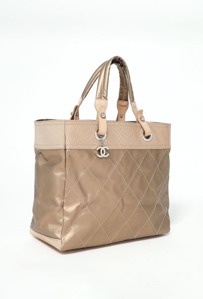 Chanel Rose Gold Paris-Biarritz Tote Bag - 2
