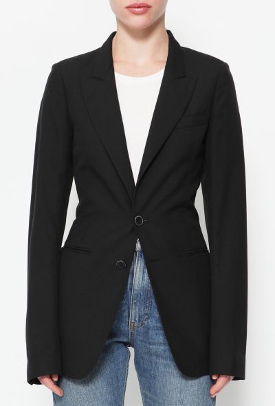 Balenciaga Classic Notched Blazer - 1