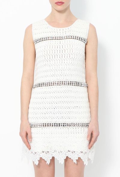 Dolce & Gabbana S/S 2011 Strass Crochet Dress - 1