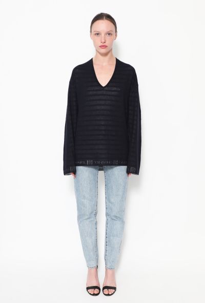 Chanel Marinière V-Neck Tunic - 2