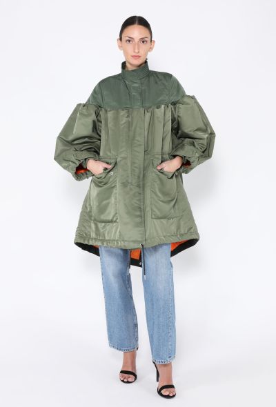 Sacai 2022 Padded Shell-Twill Bomber Jacket - 1