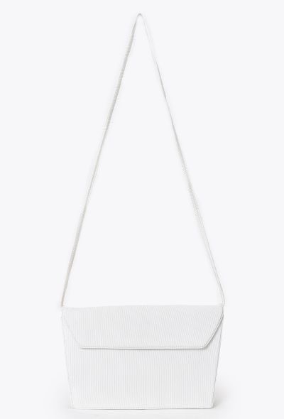 Saint Laurent '80 White Canvas Bag - 1