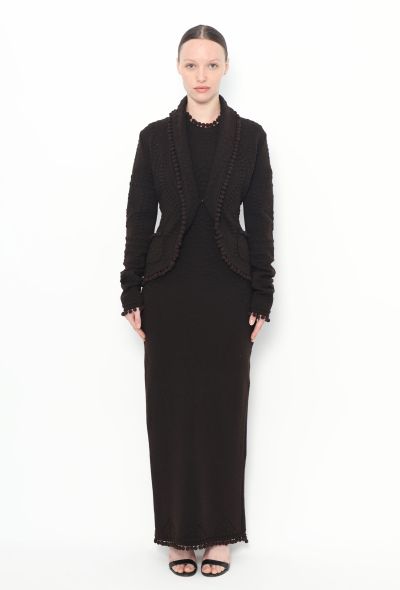 Dior F/W 1999 Bobbled Trim Ensemble - 1