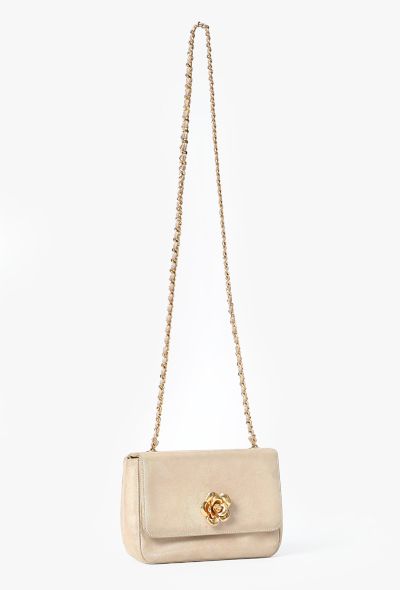 Chanel Vintage Camellia Shoulder Bag - 2