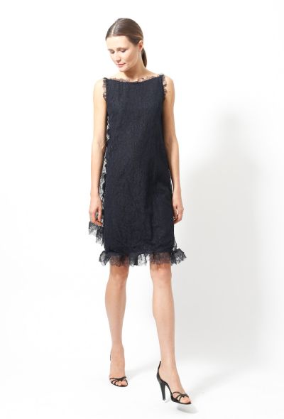 Balenciaga Lace Ruffled Dress - 2