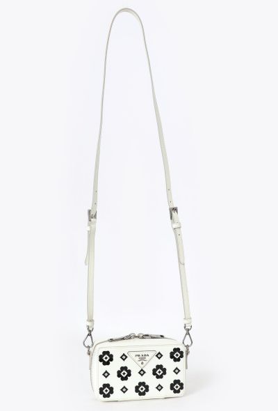 Prada Spazzolato Flowers Camera Bag - 2